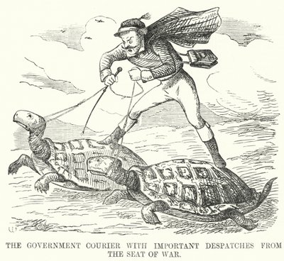 Le Courrier du Gouvernement avec des Dépêches Importantes du Siège de la Guerre - English School