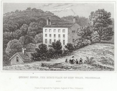 Maison de Québec, lieu de naissance du Général Wolfe à Westerham - English School