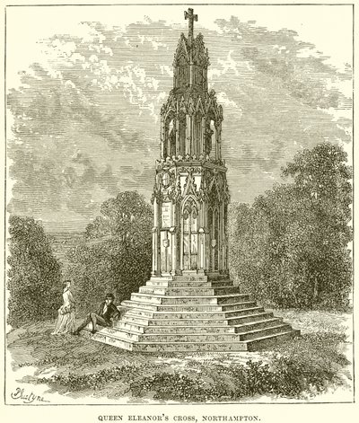 Croix de la Reine Éléonore, Northampton - English School