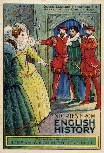 La reine Élisabeth I ordonnant l