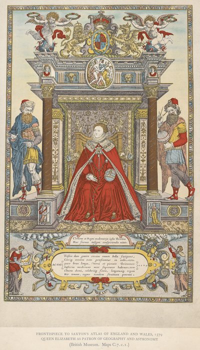 La reine Élisabeth comme patronne de la géographie et de l
