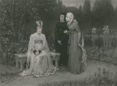 La Reine Isabelle et ses Dames, Richard II - English School