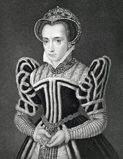 Queen Mary (gravure) - English School