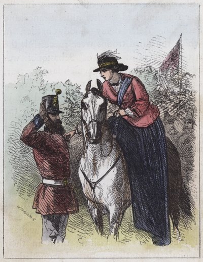 La reine Victoria distribuant la Croix de Victoria - English School