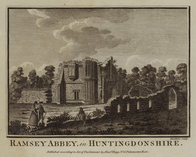 Abbaye de Ramsey, dans le Huntingdonshire - English School