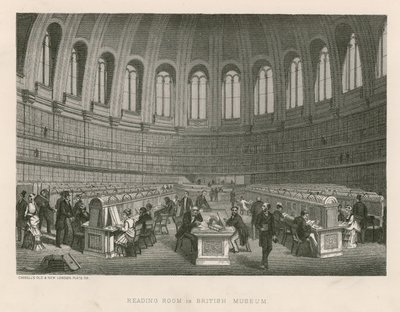 Salle de Lecture au British Museum - English School