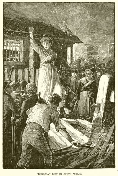 Émeute de Rebecca au Sud du Pays de Galles - English School