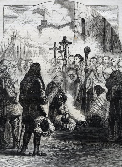 Réception de Jacques II à Dublin, publié dans 