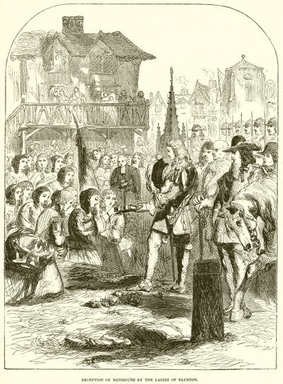 Réception de Monmouth par les dames de Taunton - English School