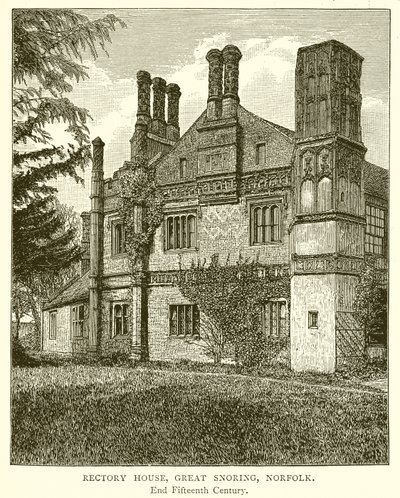 Maison du presbytère, Great Snoring, Norfolk - English School