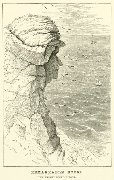 Rochers Remarquables, le Rocher du Chevalier Templier - English School