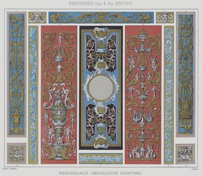 Renaissance, XVIe et XVIIe siècles, Peinture décorative de la Renaissance - English School