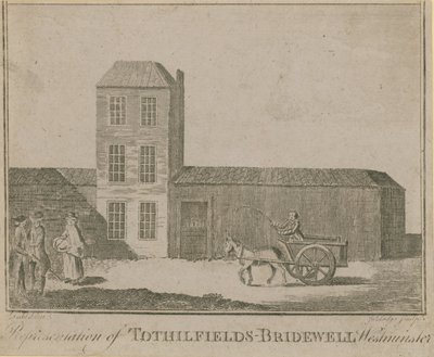 Représentation de Tothill Fields Bridewell - English School