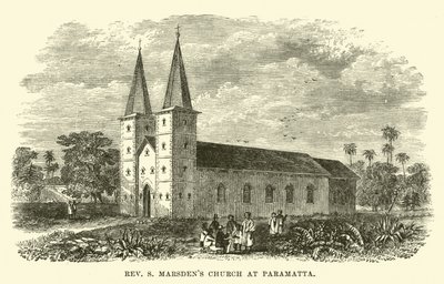 Église du révérend S. Marsden à Paramatta - English School