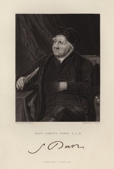 Révérend Samuel Parr - English School