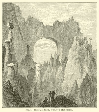 Arc de Rhodas, montagnes Wasatch - English School