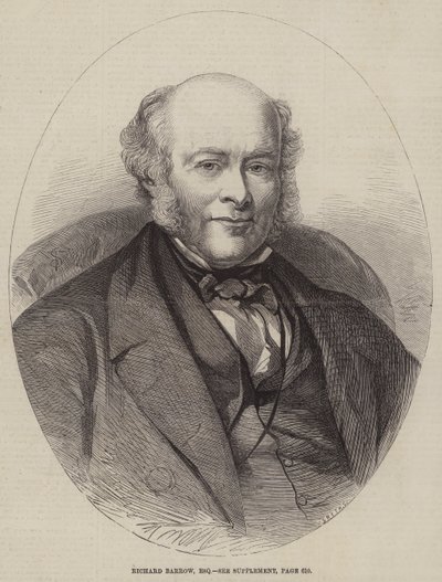 Richard Barrow, Esquire (gravure) - English School