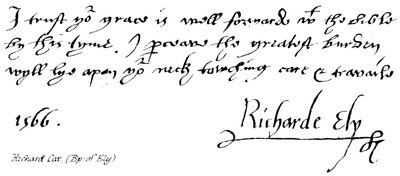Richard Cox, évêque d