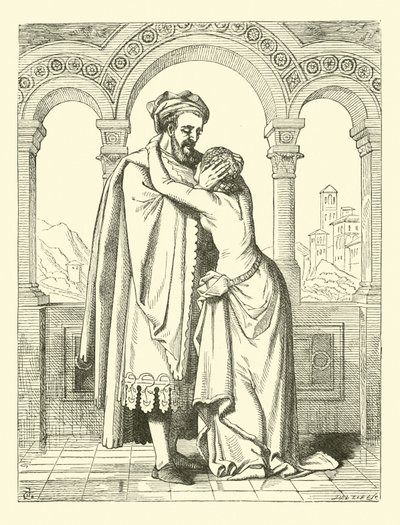 Rienzi et sa fille - English School
