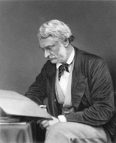 Très honorable Lord John Manners, gravé par G. Cook d