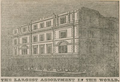 Entrepôt de Rippon et Burton, 39 Oxford Street - English School