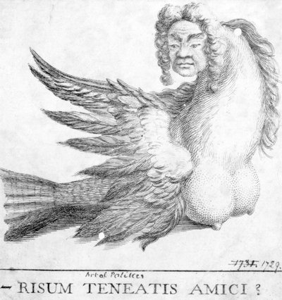 Risum Teneatis Amici? (Amis, pouvez-vous vous empêcher de rire?), 1729 - English School