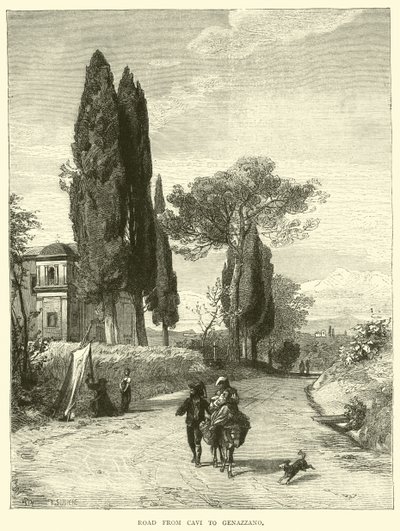 Route de Cavi à Genazzano - English School