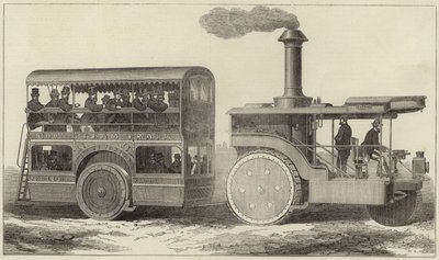 Vapeur routier et omnibus pour le gouvernement indien - English School