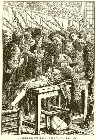 Robespierre Blessé le 9 Thermidor - English School