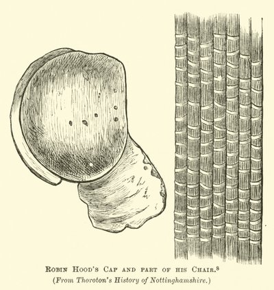 Chapeau de Robin des Bois et une partie de sa chaise - English School
