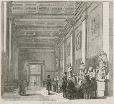 Galerie romaine au British Museum - English School