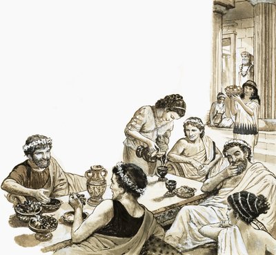 Festin des Romains - English School