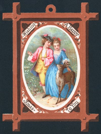Couple romantique avec un cerf - English School
