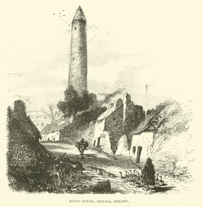 Tour ronde, Killala, Irlande - English School