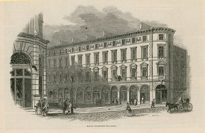 Bâtiments de la Bourse Royale, Londres - English School