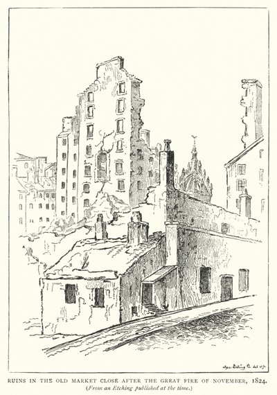 Ruines dans l
