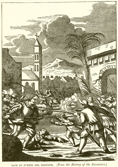 Saccage de Puerto del Principe - English School