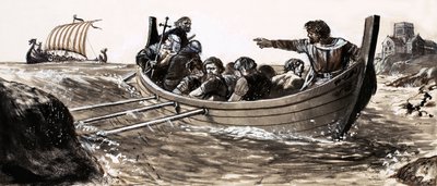 Saint Malo échappe aux Vikings maraudeurs - English School