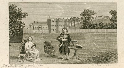 Samuel Richardson et Miss Highmore - English School