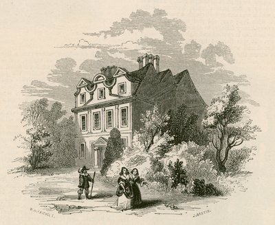 Sandford Manor House, Fulham, Londres, anciennement la demeure de Nell Gwynne - English School