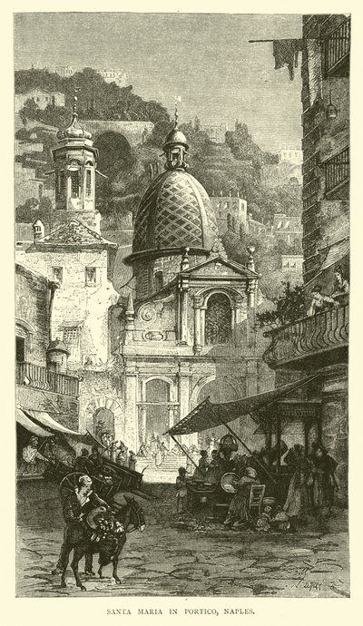 Santa Maria in Portico, Naples - English School
