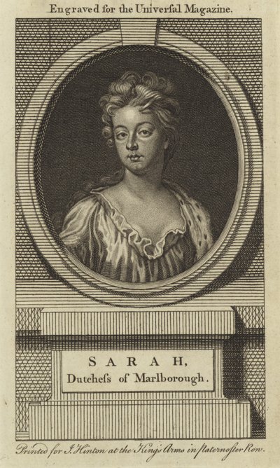 Sarah, duchesse de Marlborough - English School