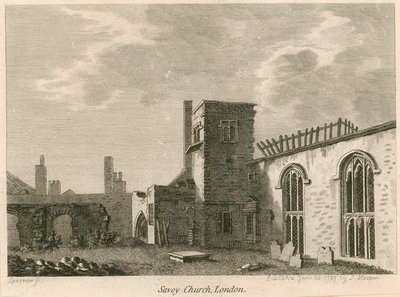 Chapelle et palais de Savoy, Londres - English School