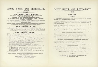 Tarif de l