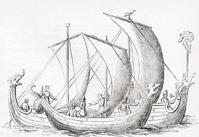 Navires saxons, d