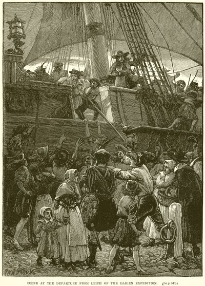 Scène au départ de l