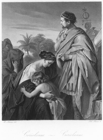 Scène de Coriolan - English School