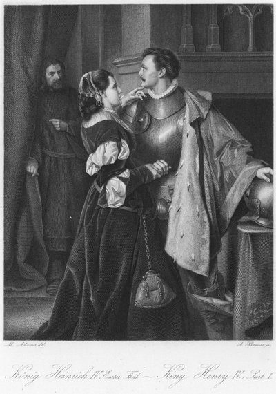 Scène de Henry IV, Partie I - English School