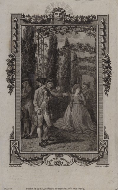 Scène de La Vie et les Aventures de Joe Thompson, par Edward Kimber - English School