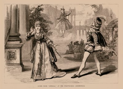 Scène de "Zitella" à l